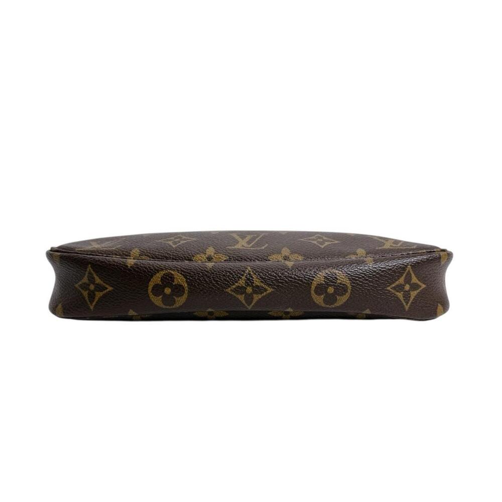 LOUIS VUITTON Brown Monogram Canvas Pochette Pouch - Picture 4 of 13